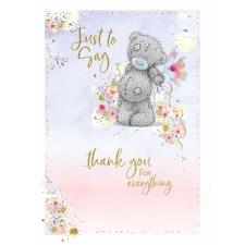 Thank You For Everything Me to You Bear Card Image Preview